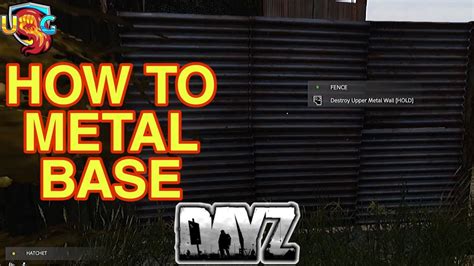 how to attach sheet metal to gate dayz|dayz how to make walls.